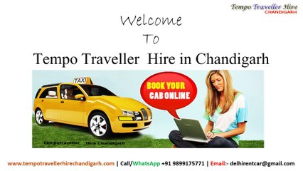 Hire Luxury Tempo Traveller in Chandigarh