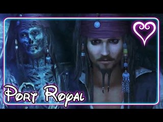 Kingdom Hearts 2 All Cutscenes | Game Movie | Pirates of the Carribbean ~ Port Royal