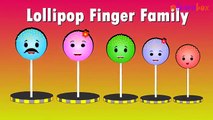Lollipop Finger Family Nursery Rhyme | Daddy Finger Family | Children Rhymes HD