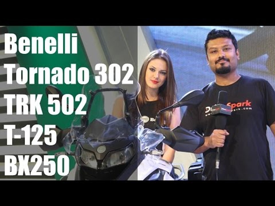 Benelli Tornado 302, TRK 502, T-125 Naked, BX250 First Look, Specs - DriveSpark