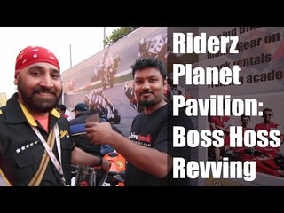 Riderz Planet Pavilion: Boss Hoss Revving - Auto Expo 2016 | DriveSpark