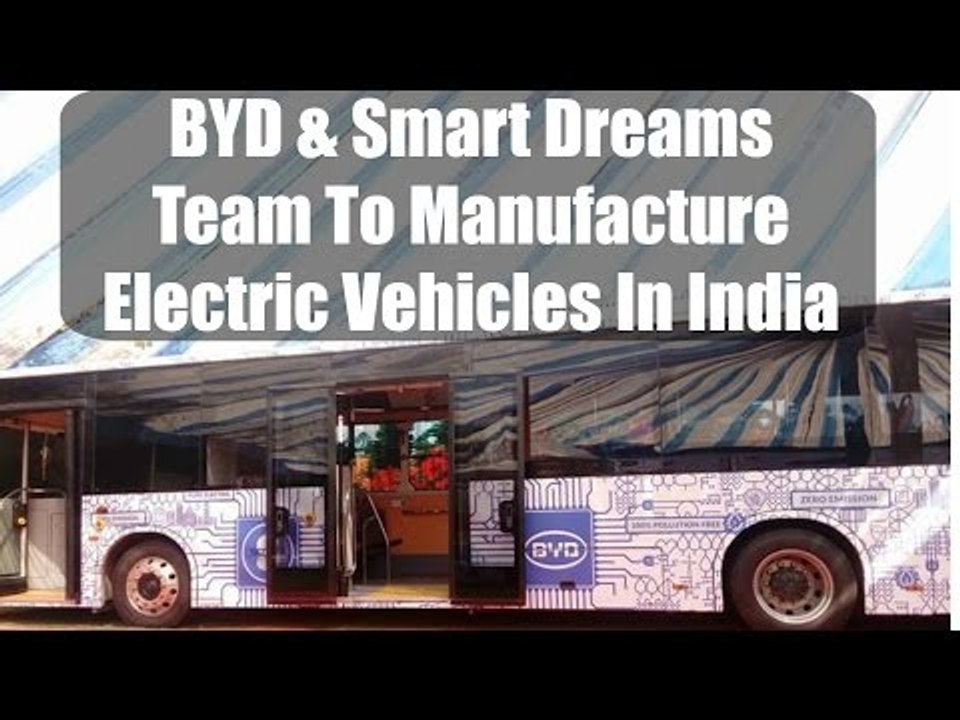 [Hindi] BK Modi & BYD To Make Electric Buses - DriveSpark