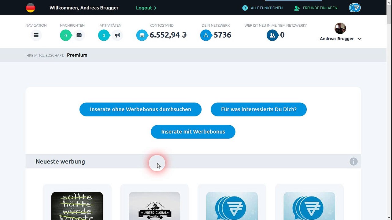 Live dabei beim erstellen einer kostenlosen Anzeige auf Jugl