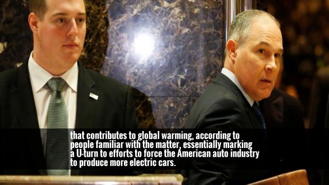 Trump to Undo Vehicle Rules That Curb Global Warming -