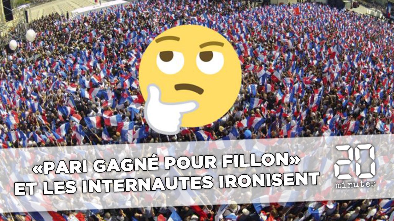 «Pari déjà gagné pour Fillon»: Et les internautes ironisent