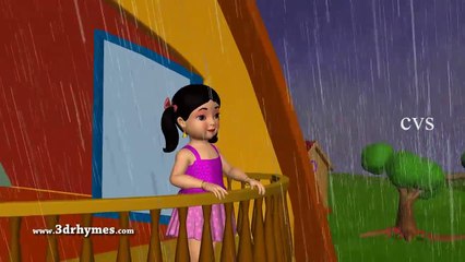3D Animation I Hear Thunder Nursery Rhyme for Children with Lyrics