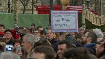 Fillon au Trocadéro, ils manifestent dans le même temps contre la corruption
