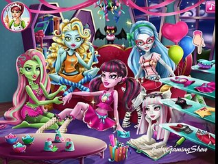 Monstruo De Pijama Party Monster High Juegos Para Niños