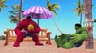 Spiderman Vs Hulk Fight Video For Children | Spiderman And Hulk Cartoons Epic Battle Death