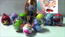 WIND-UP TOYS SURPRISE EGGS COMPILATION | 5 Wind Up Surprise Eggs Worms Insects Cars Charac
