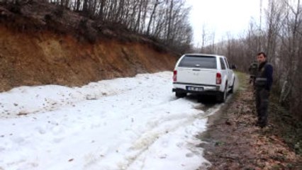 Yaban Hayvanları Için Doğaya Yiyecek Bırakıldı
