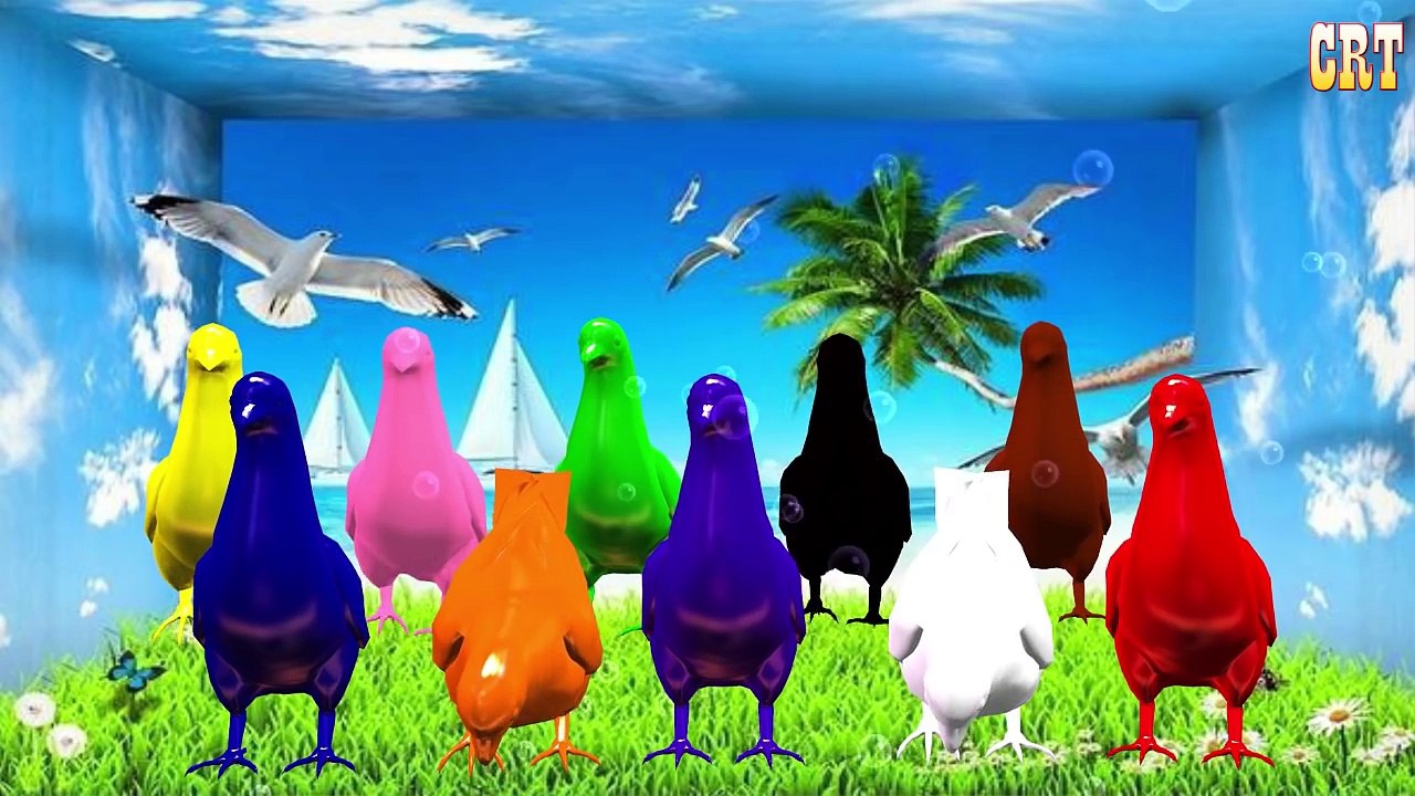 Colourfull Rabit Colour Song || Learning Children Rhymes For Nursery Rhymes Compilation
