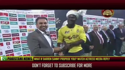 What If Darren Sammy Propose You See The Meera Reply