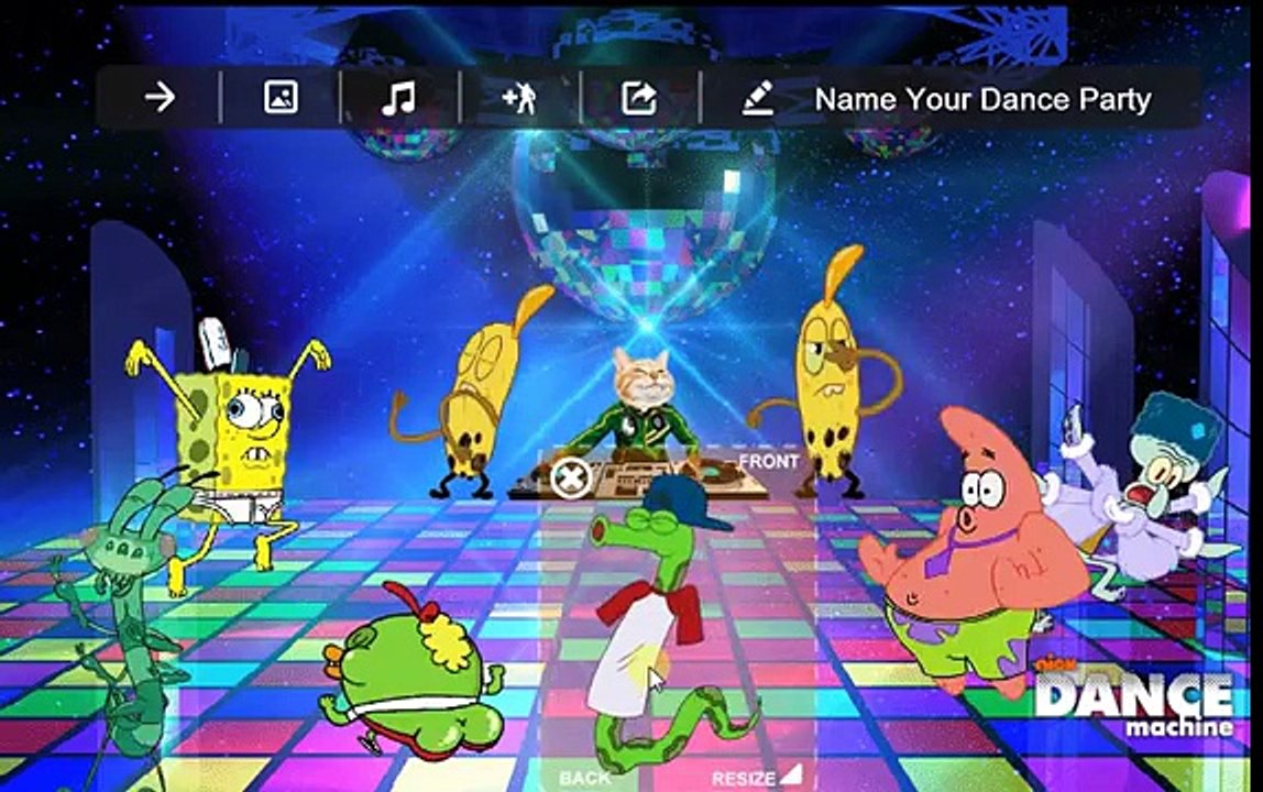 Nickelodeon: Dance Machine - Nick Games - SPONGEBOB SQUAREPANTS - Sünger bob disco da!