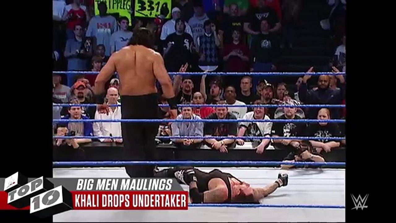 Gigantic Big Men Maulings  WWE Top 10