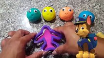PAW PATROL: Learn Numbers - Surprise Toy -Play Doh Smiley Faces Planes Best Learning Videos for Kids