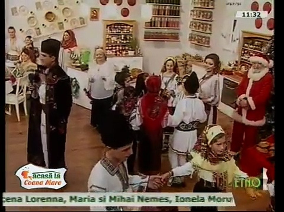 Gelu Voicu - Faceti hora mare ca vreau ca sa joc (Acasa la Coana Mare - ETNO TV - 25.12.2013)