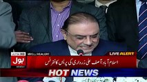Reporters Harsh Question From Zardari Made His Man Angry