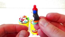 M&Ms + Foam Putty Pearl Clay - Floam Hide & Seek Surprise Toys Game for Kids