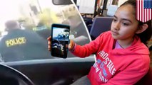 Sobbing girl, 13, films as undocumented dad arrested