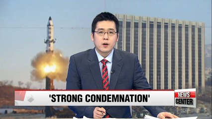 South Korean government condemns missile launch, says regime will pay 'unbearable price'