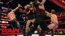 Reigns vs. Rollins vs. Owens vs. Strowman vs. Jericho — Fatal 5-Way Match- Raw,
