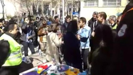 Cebeci Kampüsü'nde Kadınlar Günü Standına Polis Müdahalesi: 6 Gözaltı