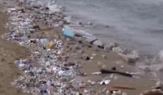 Kilyos sahiline moloz döktüler