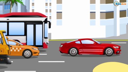 Сarros de Carreras y Сoche de Policía infantiles - Carritos para niños - Caricatura de carros