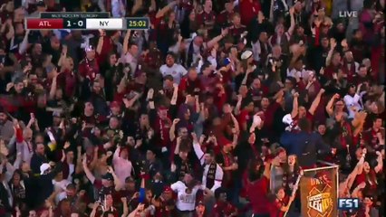 Le premier but en MLS de l'équipe Atlanta United rend fou ses supporters