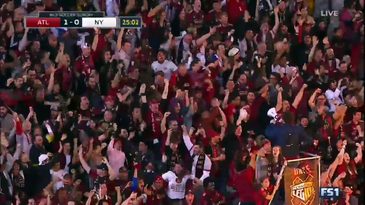 Le premier but en MLS de l'équipe Atlanta United rend fou ses supporters