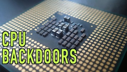 CPU Backdoors Could Allow Government Spying