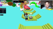 Roblox Wipeout Obby Radiojh Games видео Dailymotion - pat and jen roblox escape the flea