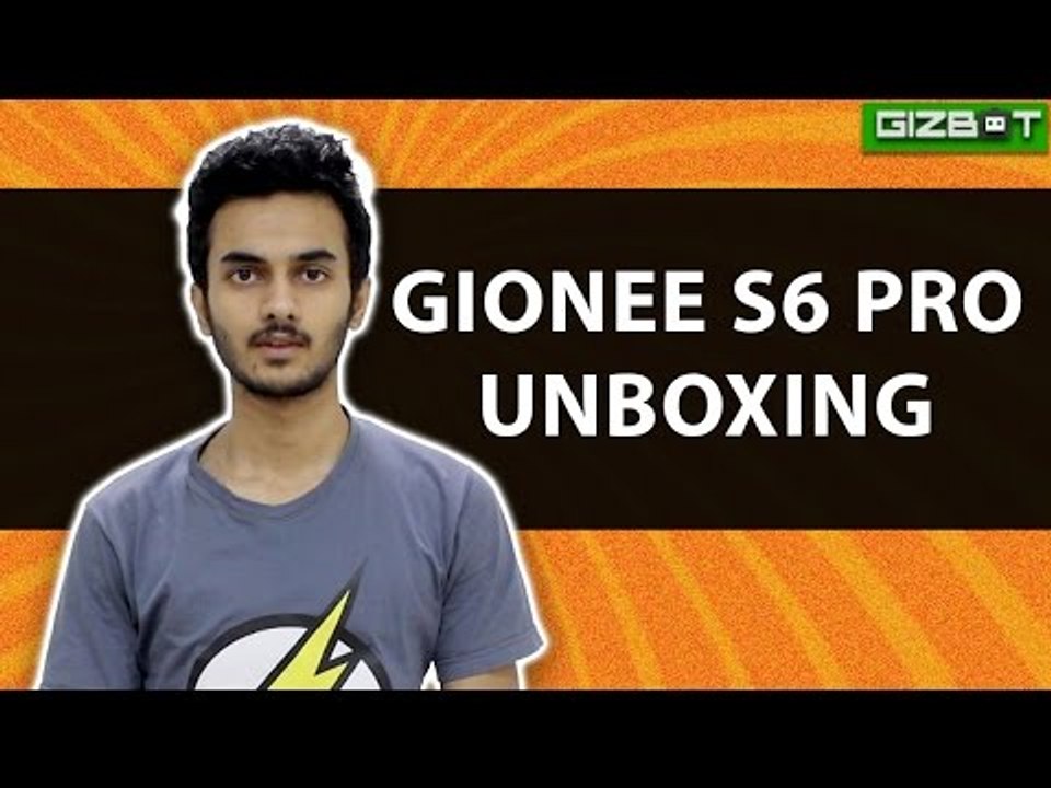 Gionee S6 Pro Unboxing - GIZBOT