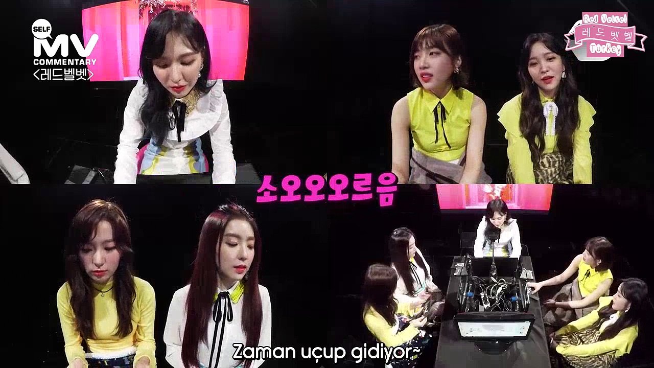 Red Velvet - Rookie MV Commentary Türkçe Altyazılı