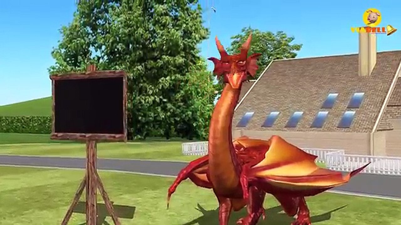 Numbers to Learn With Dinosaur Cartoons | Animal Finger Family Rhymes | Dinosaur Nursery Rhymes