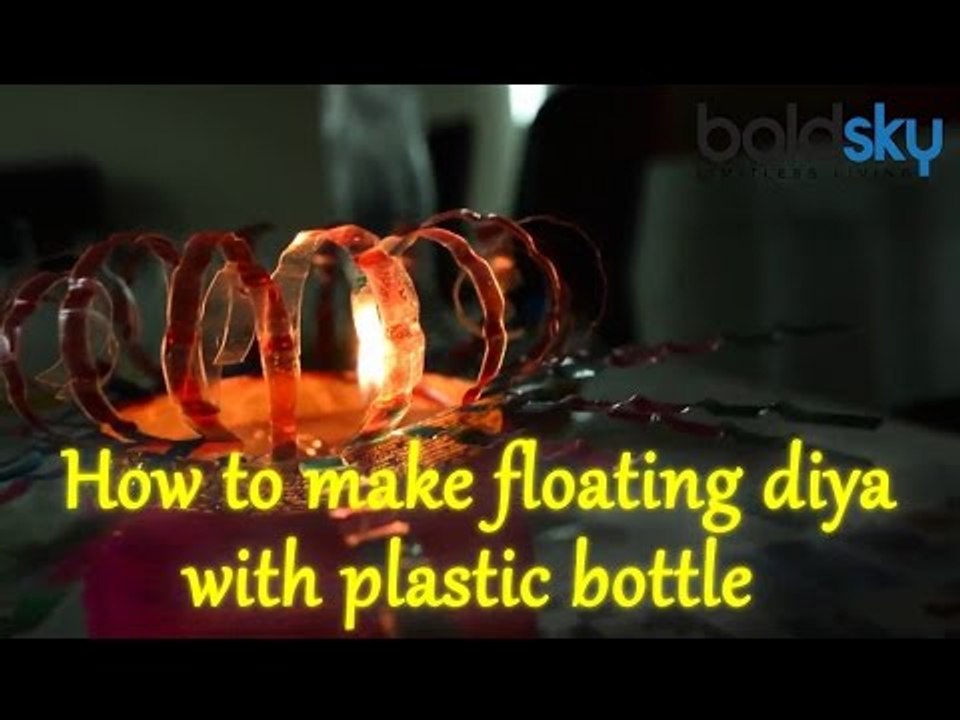 Diwali: How to make floating diyas using plastic bottle | Boldsky