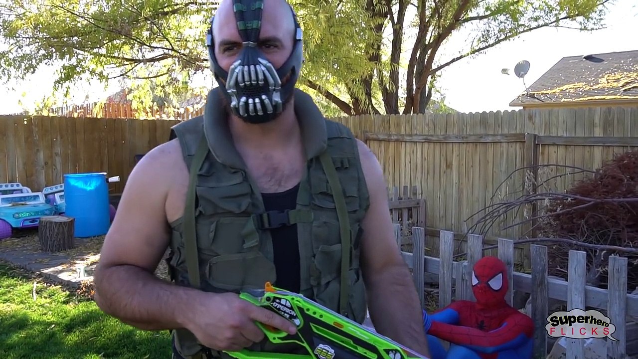 She Hulk vs Bane Spiderman Black Panther Killer Clown Enter The Matrix Real Life Superhero