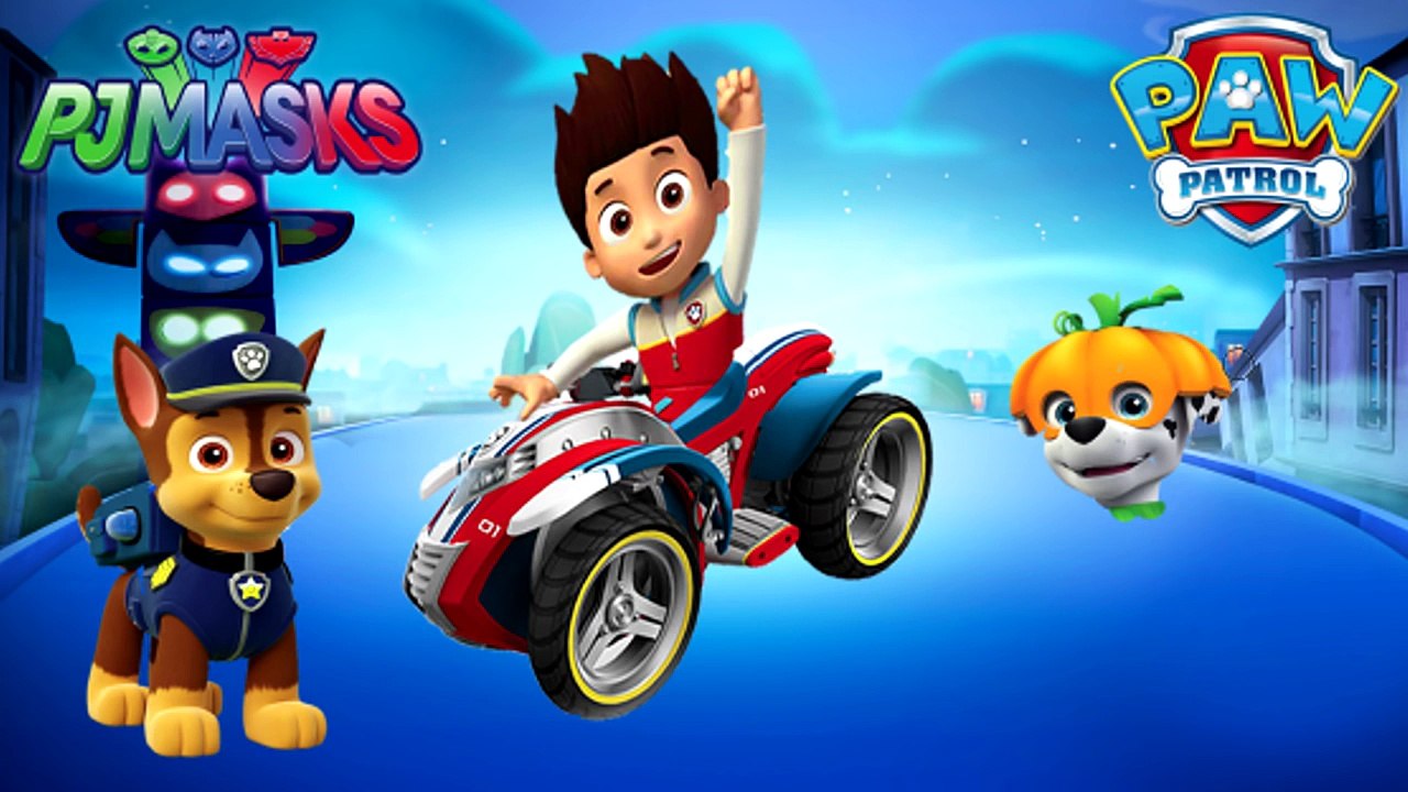 PAW PATROL Transforms Into PJ MASKS Catboy, Gekko, Owlette | Coloring Videos For Kids