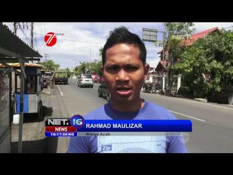 Malam Hari Kabut Asap Selimuti Kota Meulaboh - NET16