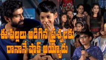 Kids ask Rana about #Ghazi, Why Katappa killed Baahubali and more || #WKKB || #Baahubali2