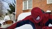 SPIDERMAN w/ IRONMAN vs HULKBUSTER - Marvel Superheroes Change Colors IRL - Real Life