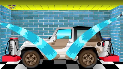 Jeep Car Wash | Toy Jeep For Kids | Videos For Children | Baby Videos
