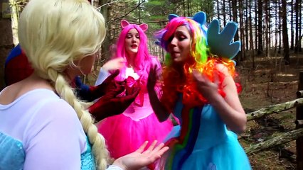 Download Video: Pink Spidergirl vs Cruella! w/ Spiderman, Frozen Elsa, My Little Pony, Joker, Hulk & Venom