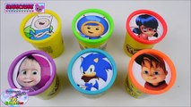 Learn Colors Disney Nick Jr Sonic Boom Teen Titans Go Toys Surprise Egg and Toy Collector