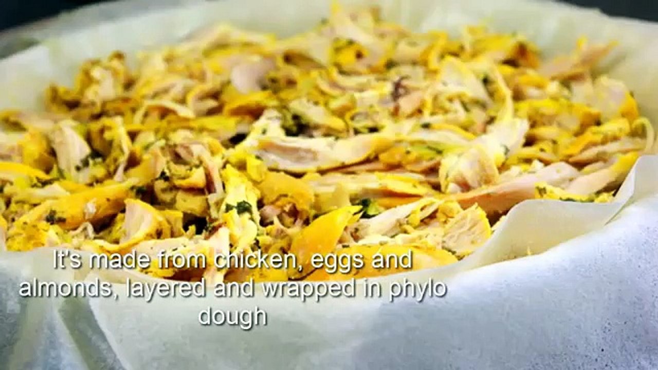 Recette pastilla au poulet et amandes !