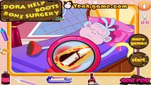 ДОРА ИССЛЕДОВАТЕЛЬ ПОМОГАЕТ САПОГИ! DORA THE EXPLORER! DORA DOCTOR HELP BOOTS BONE SURGERY!