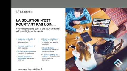 Collaborateurs ambassadeurs, valorisation de l’expertise et du leadership sur les réseaux sociaux | Avec Sociabble