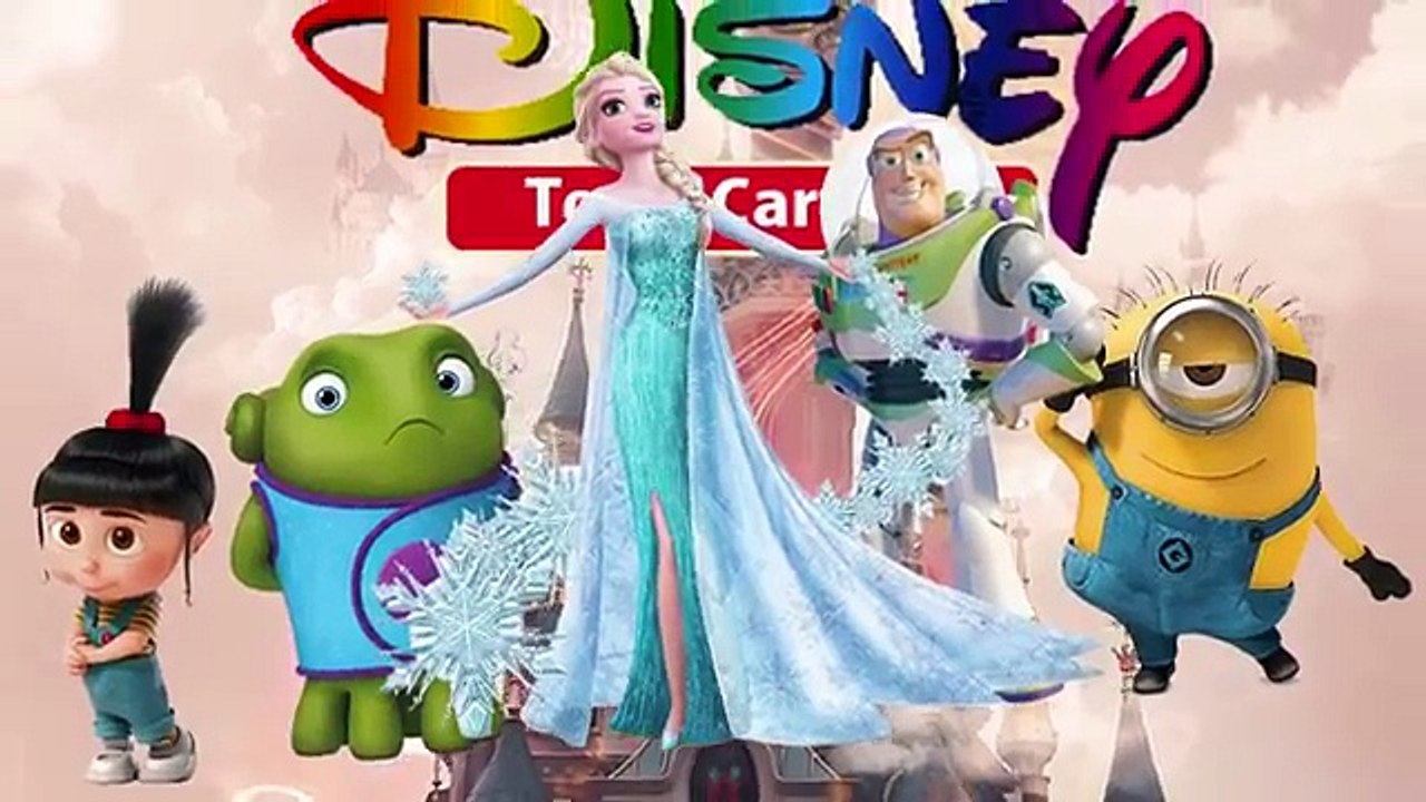 Disney Top 5 Cartoon new Finger Family | Nursery Rhyme for Children | 4K Video