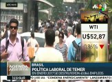 Desempleo al alza en Brasil; 12.9 millones de personas buscan trabajo
